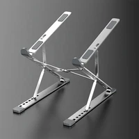 adjustable support tablet base notebook foldable laptop stand aluminium alloy notebook stand for macbook air pro pc