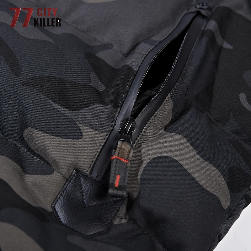 

77City Killer Military Winter Jacket Men Thermal Hooded Coat Thick Warm Outwear Parkas Male Camouflage Cotton Windbreaker Coat