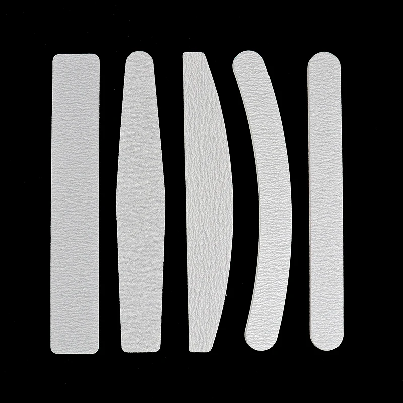 Наждачные пилки для ногтей набор из 5 шт. мелкозернистость 100/180 силовая пена пилка