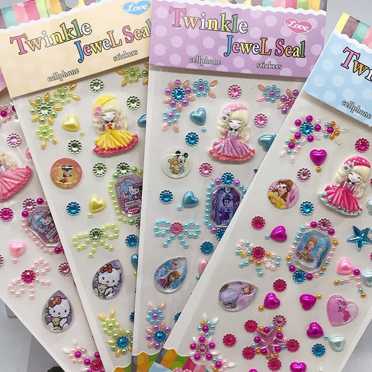 Самоклеящиеся золотистые наклейки с пятиконечными звездами|Наклейки для