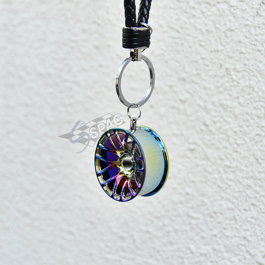 Hot Wheel hub автомобильный брелок для ключей Neo красный синий JDM Racing Sport - купить по