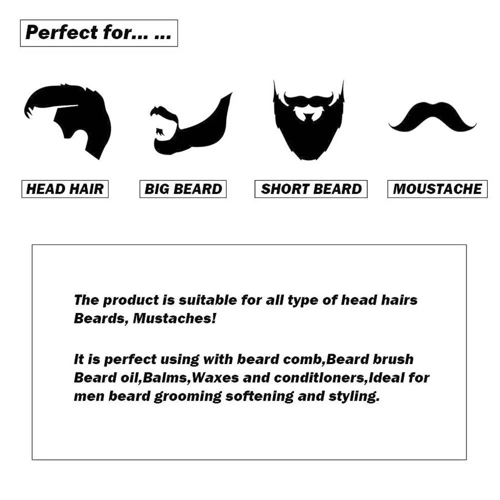 Уход за бородой набор для ухода масло крем шампунь персиковый гребень щетина