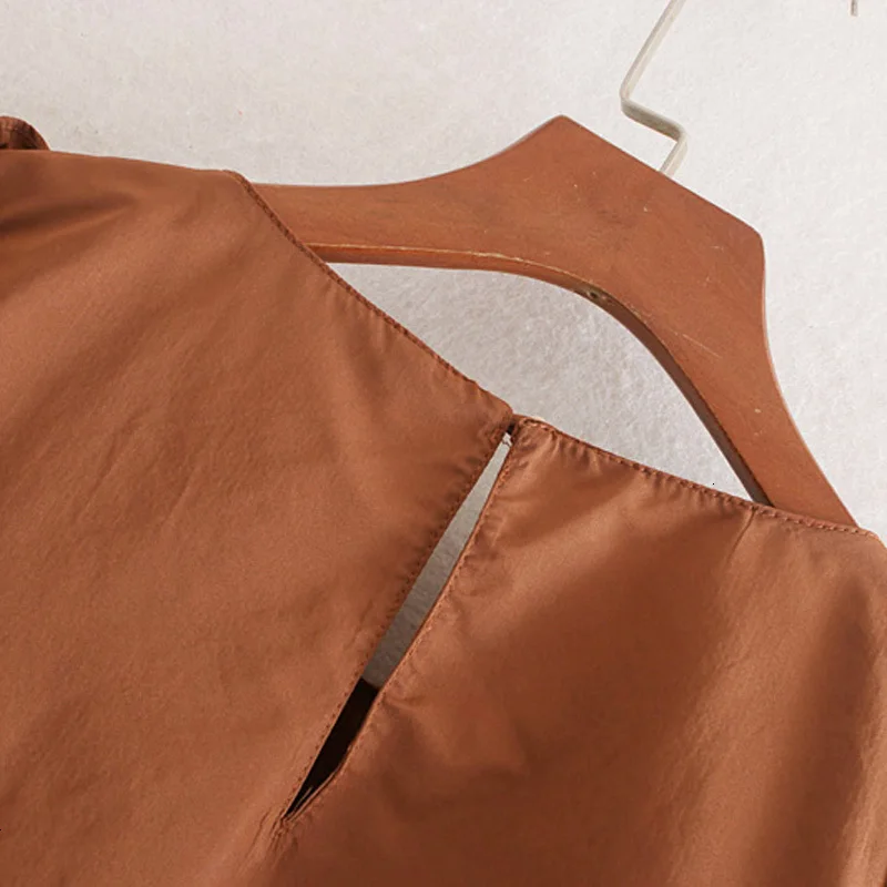 RR Taffeta свободные платья для женщин Мода O образным вырезом одноцветное платье