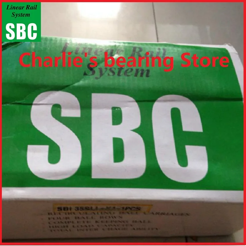 1 шт. 100% новый корейский SBC линейный направляющий фланец скользящий подшипник