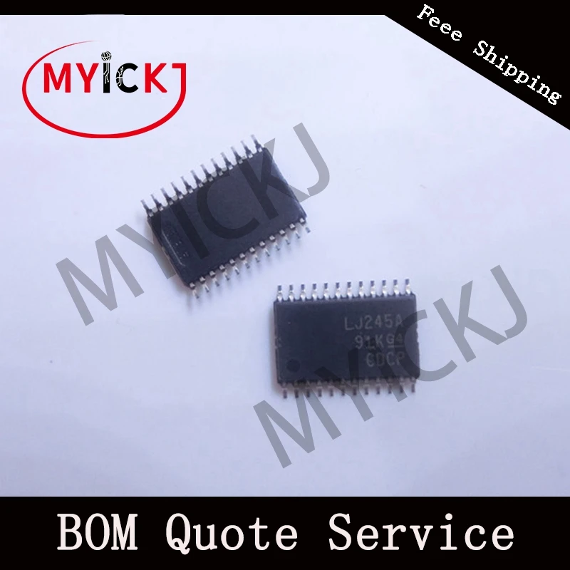 10 шт. SN74LVC4245APWR Восьмиканальный приемопередатчик шины и 3 V постоянного тока до 5