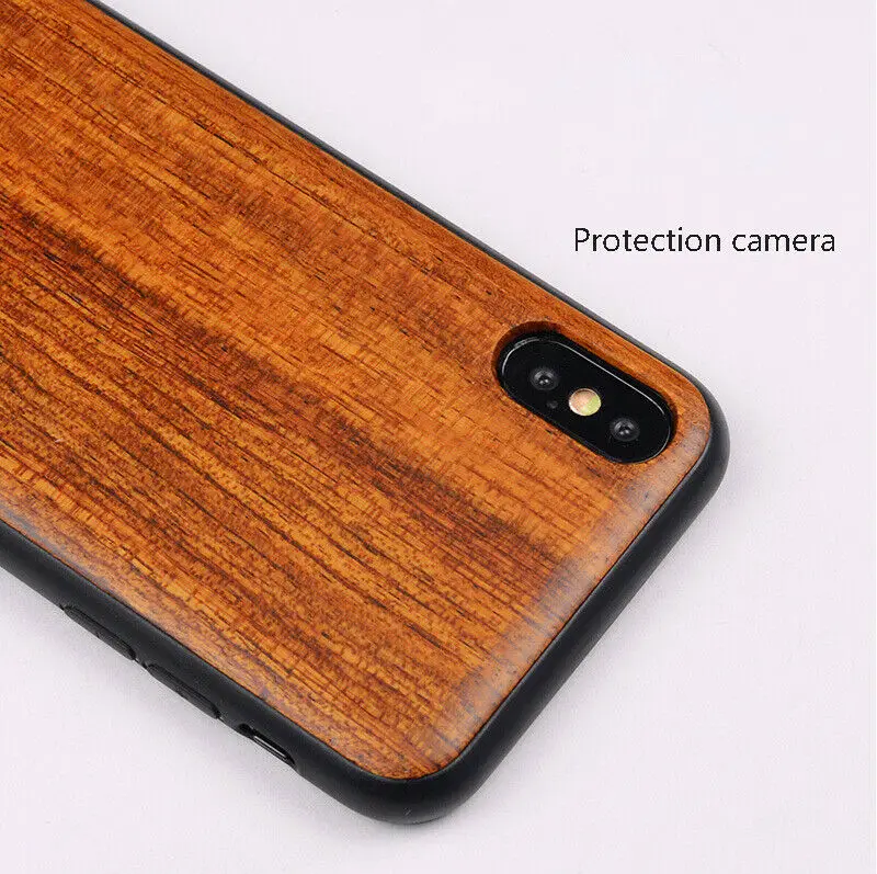 Защитный чехол LYBALL из мягкого ТПУ с резьбой по дереву для iPhone 6 6S Plus 7 8 X XR XS MAX 11 Pro |