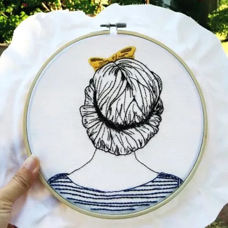 Вышивальные поделки ручная вышивка набор для начинающих Набор вышивания