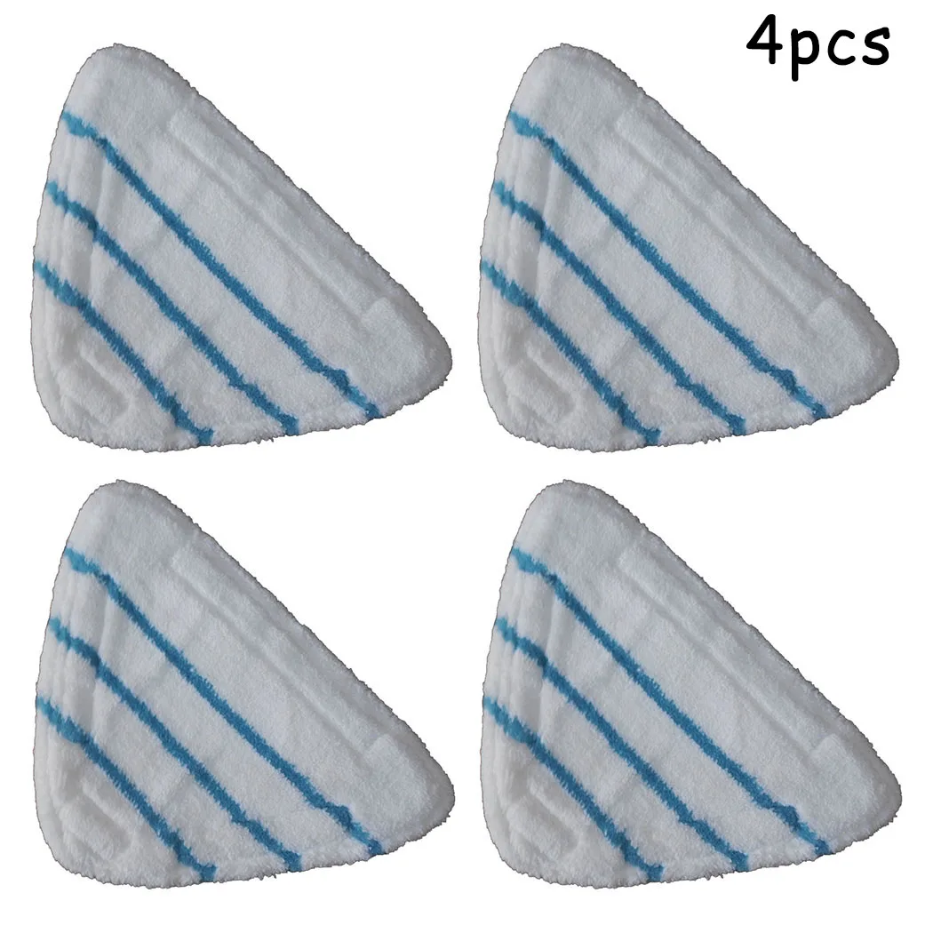 

4PC Vacuum Cleaner Replacement Mop Pads For BELDRAY MOSS VOCHE GROUNDLEVEL Steam Root Sweeper Floor Microfibre Head