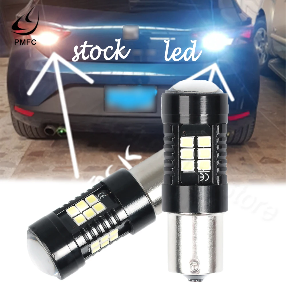 PMFC светодиодный DRL Дневной светильник Авто индикатор тумана тормоза красная