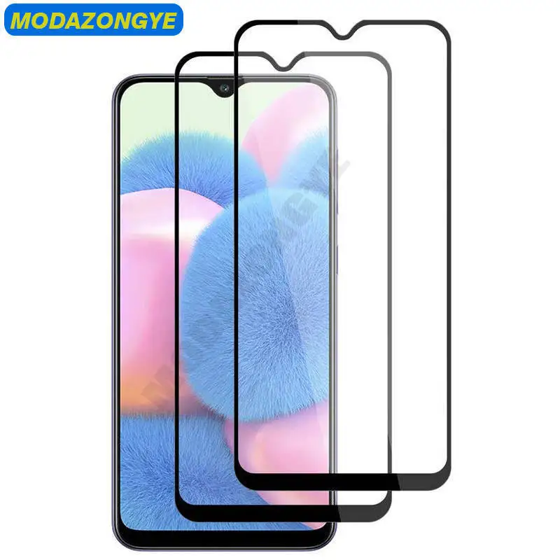 Защита экрана для Samsung Galaxy A30S закаленное стекло GalaxyA30S A 30S A307F искусственная кожа