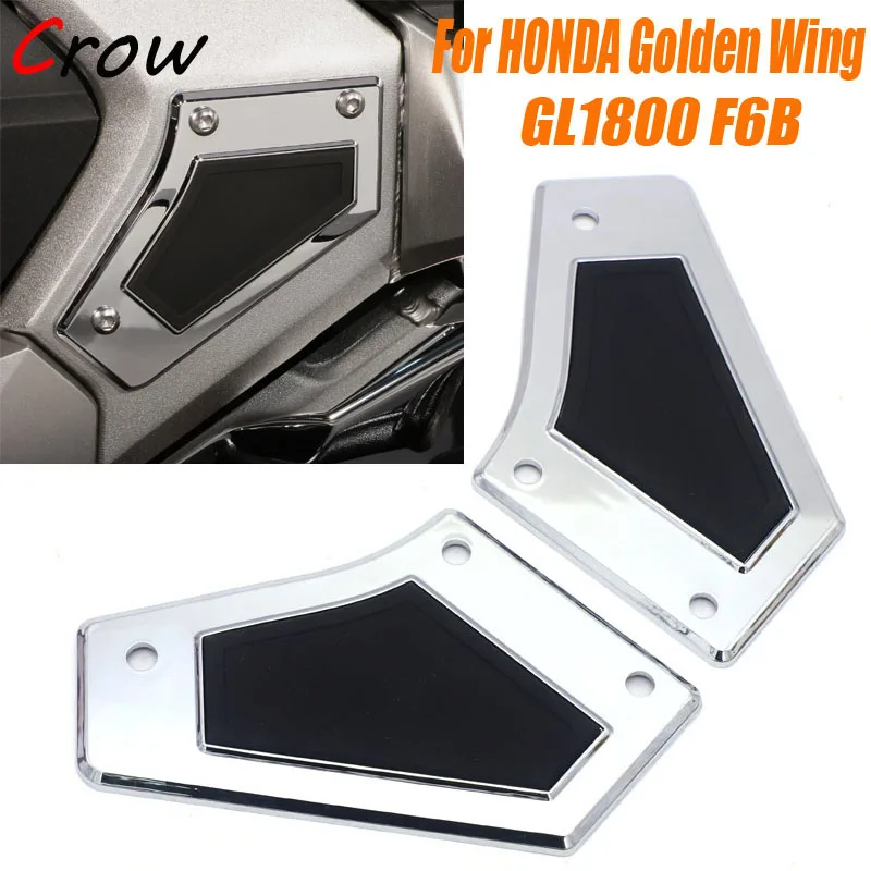 

Chrome motorcycle box rear rocker pivot cover for HONDA Goldwing GL1800 2018 2019 2020 F6B 2018 2019 2020