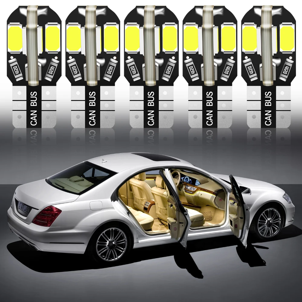 10x t10 w5w canbus автомобильный внутренний свет без ошибок 12 В для kia rio 4 ceed cerato optima hyundai