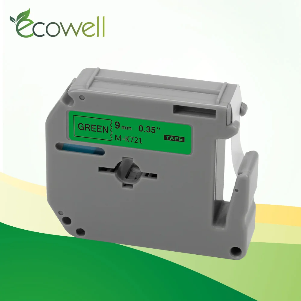 Этикетка Ecowell 9 мм совместимая с MK721 | Компьютеры и офис