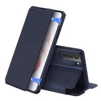 dux ducis magnetic leather wallet case flip cover for samsung note 20 ultra note 10 plus s2021 fe s21 ultraplus a73 a72 case