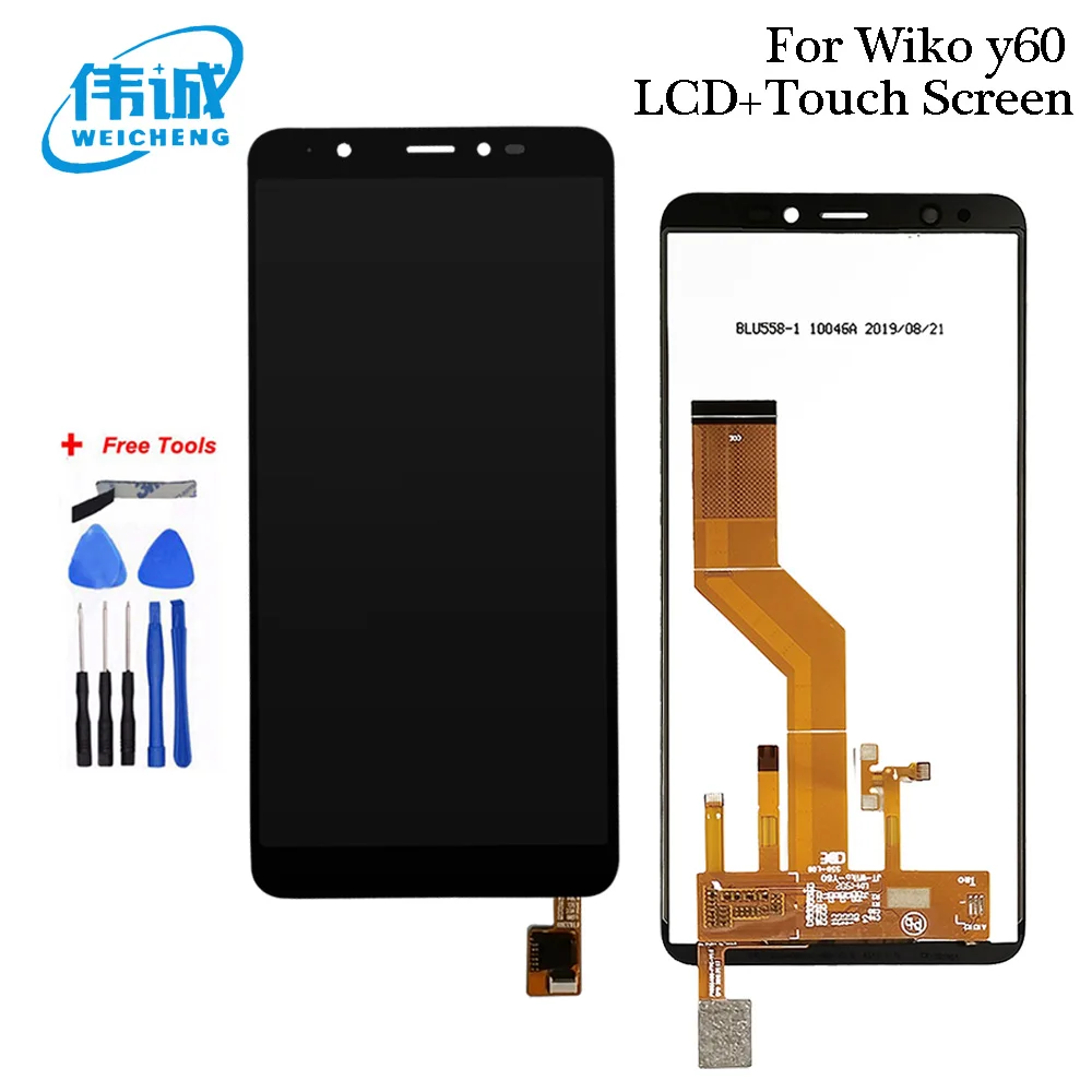 

For Wiko Y60 Y80 LCD Display Touch Screen Digitizer Assembly Repair Parts For Wiko Y70 Y50 LCD Display Wiko Y61 Y81 LCD SENSOR