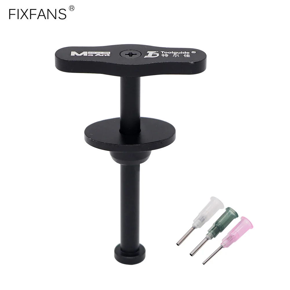 

BGA флюс паяльной пасты Коврики плунжера Диспенсер Инструмент Ручной шприц для нанесения паяльной пасты на печатные платы Тяговый инструмен...