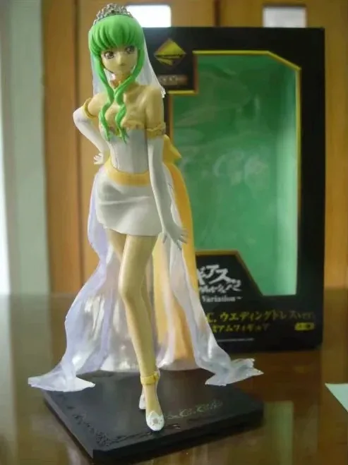 25 см Code Geass CC свадебное платье Рисунок Аниме Драконий жемчуг фигурку ПВХ Новая