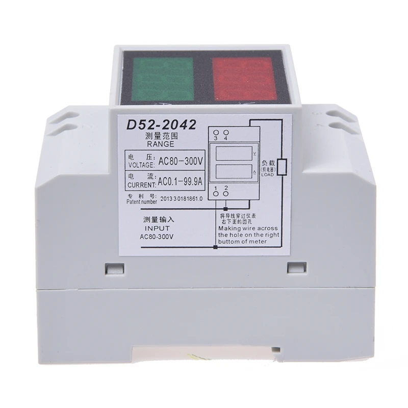 

Digital LED voltmeter Ammeter Test Measurement Current Voltage AC 0.2-99.9A