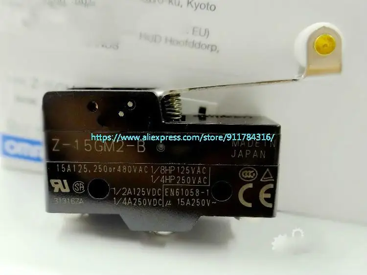 

3 шт. Оригинальный Новый Omron микропереключатель Z-15GM2-B Z-15GW255-B
