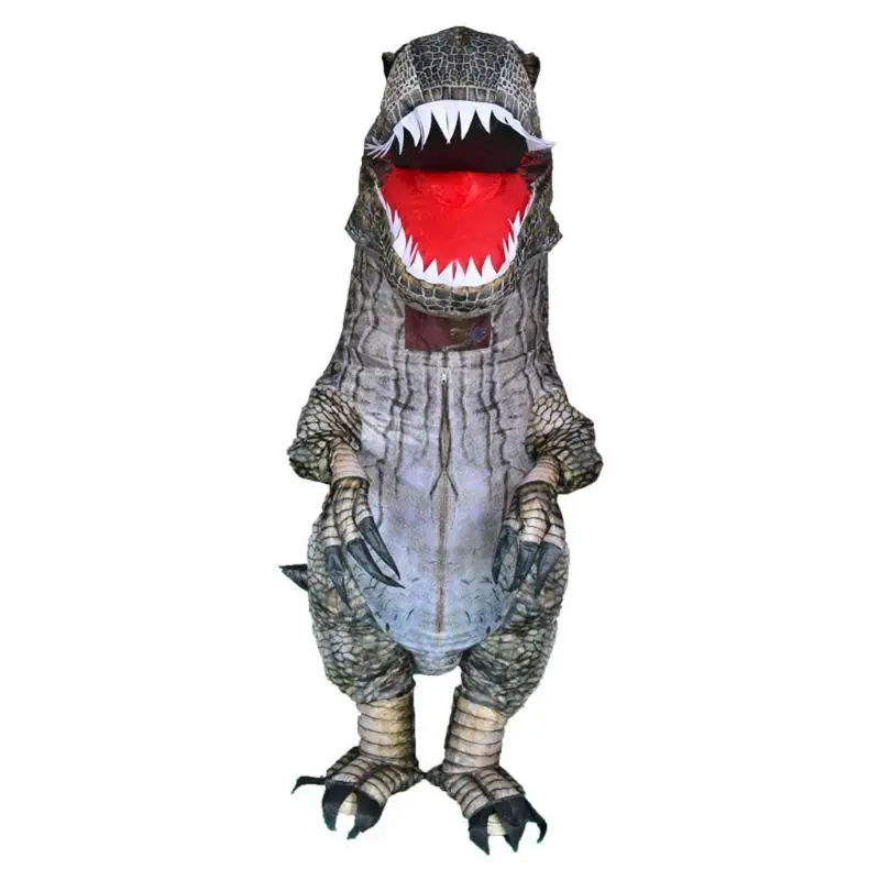 

Inflatable Adults Tyrannosaurus Costume Halloween Cosplay Dinosaur Clothes P31B