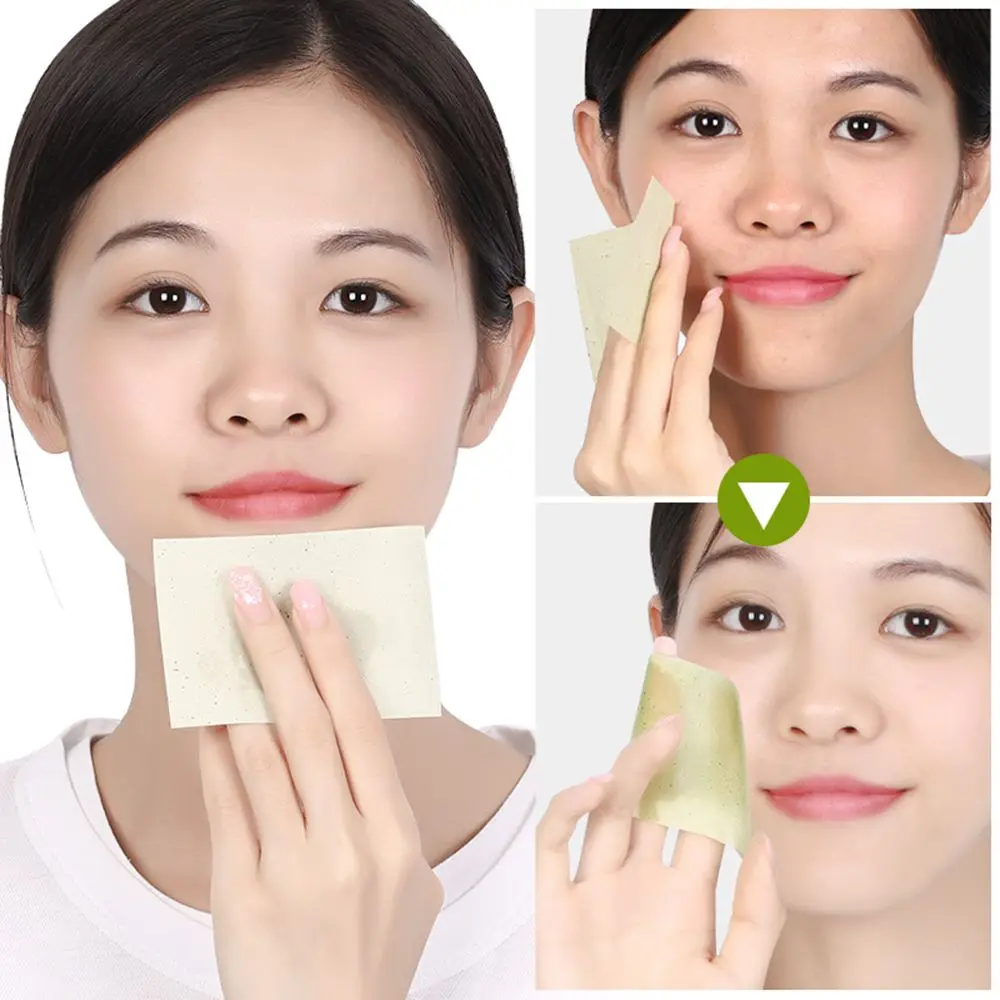 100 шт. масло для лица Управление Бумага s салфетки листов поглощения уход за кожей