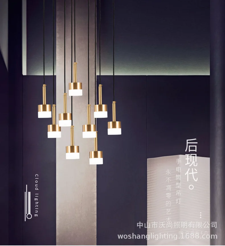 

nordic industrial lamp lustre pendente wood bedroom LED pendant lights luminaria pendente pendant lights