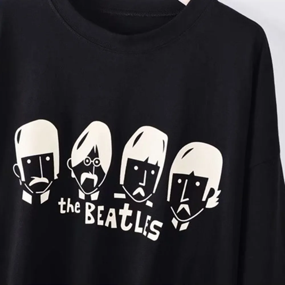 

2021 spring and summer new Korean style loose large size Hong Kong style ins trendy short-sleeved T-shirt for women