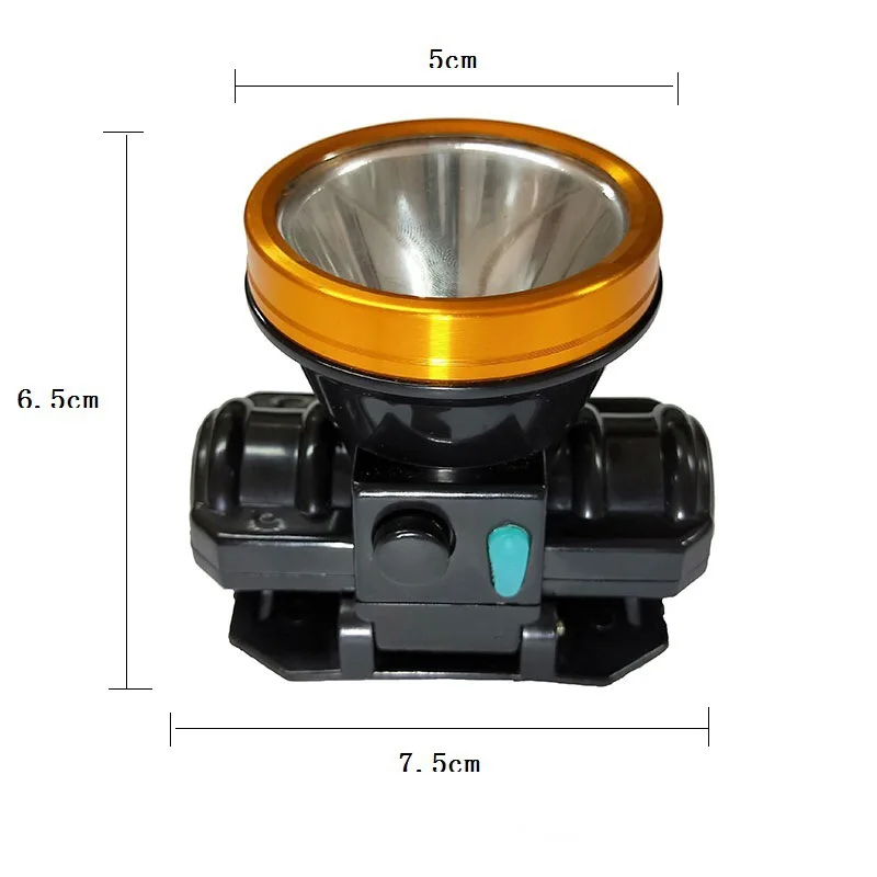 

Led Headlamps Head Lights Waterproof Head Flashlight Forehead Head Headlights 3W Torch Hunting Mining Fishing Light