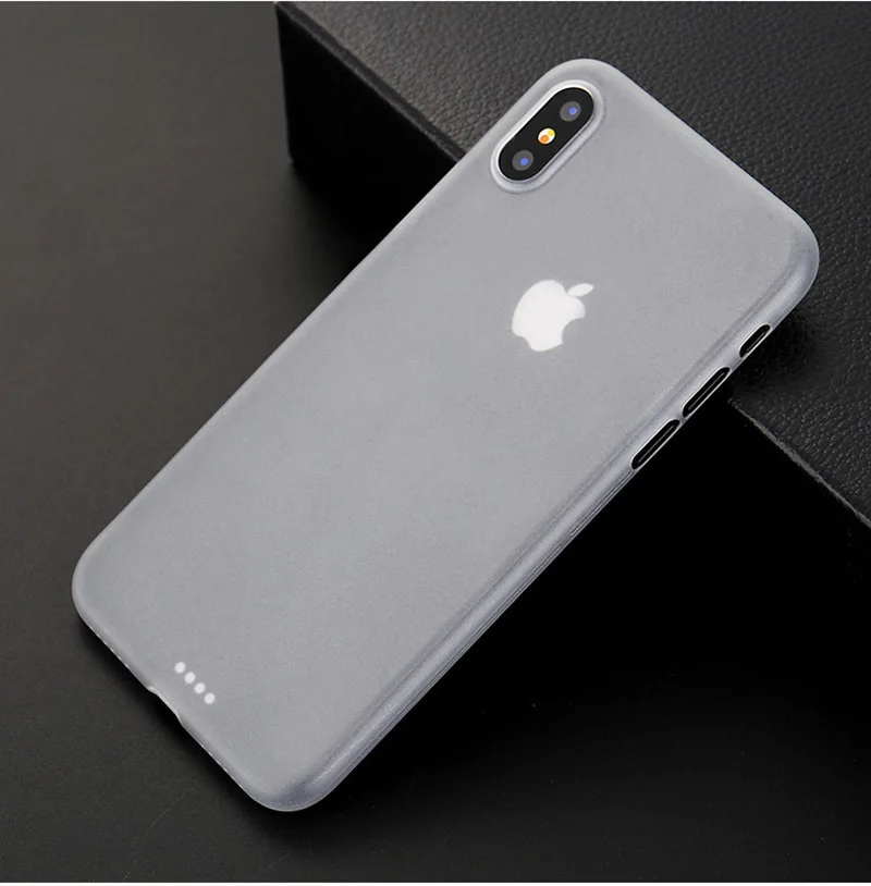 100 шт чехол для телефона Apple iPhone 11 Pro Max XS XR X 8 7 6 6S Plus SE 5 5S минимальный дизайн матовое покрытие Тонкий чехол