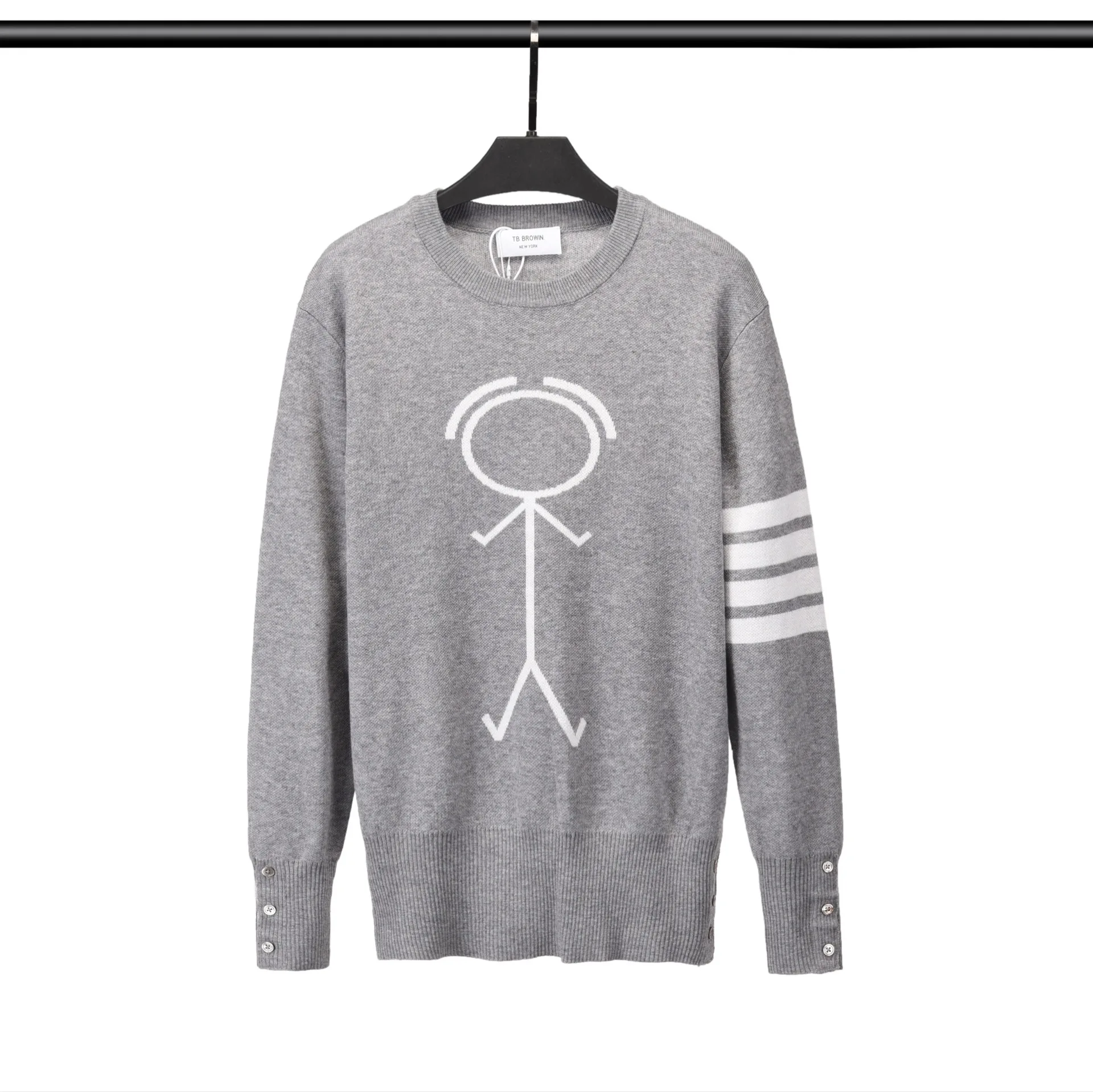 Свитер шерстяной Женский с круглым вырезом и длинным рукавом | Женская одежда