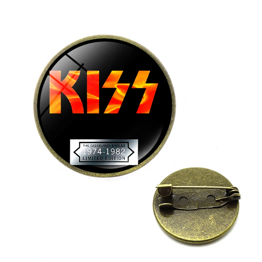 Рок группа Kiss броши ручной работы рок-группы &quotKiss&quot значков на булавке