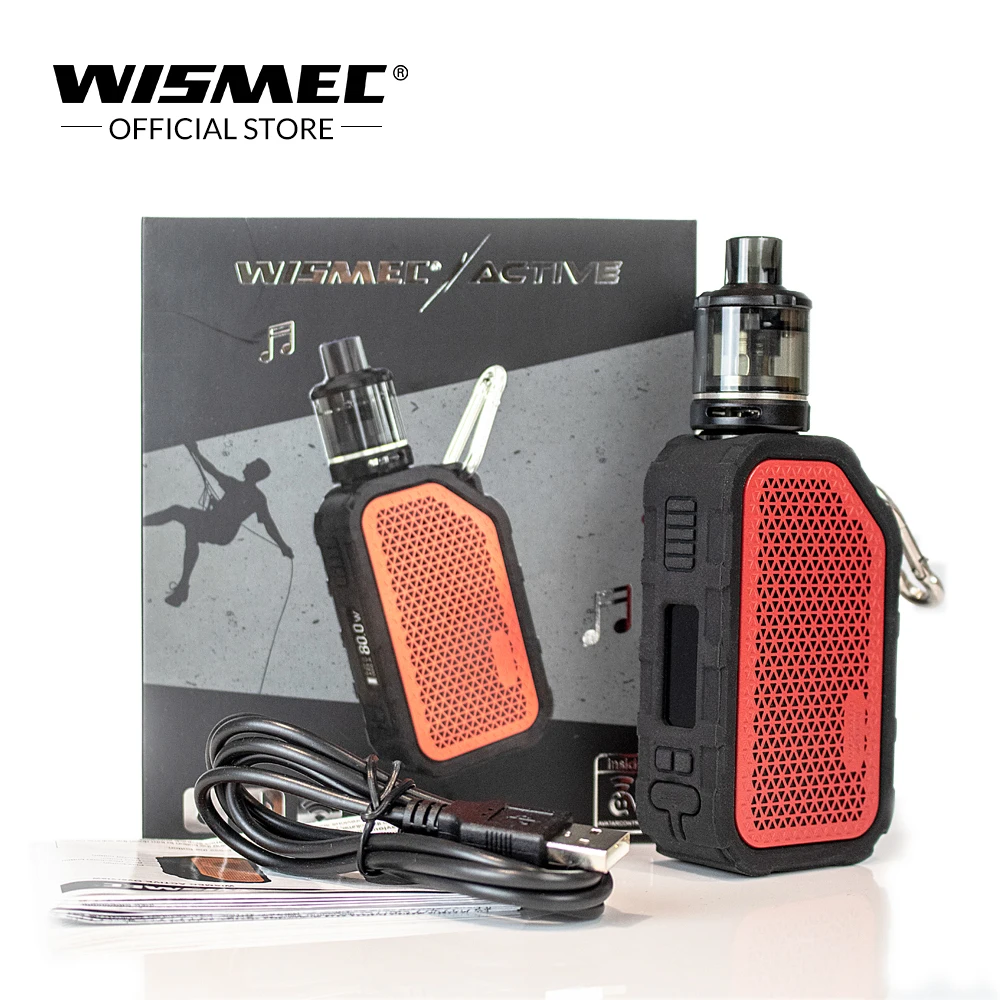 Оригинальный Wismec Активный с Amor NSE атомайзер бак 3 мл емкость активный мод