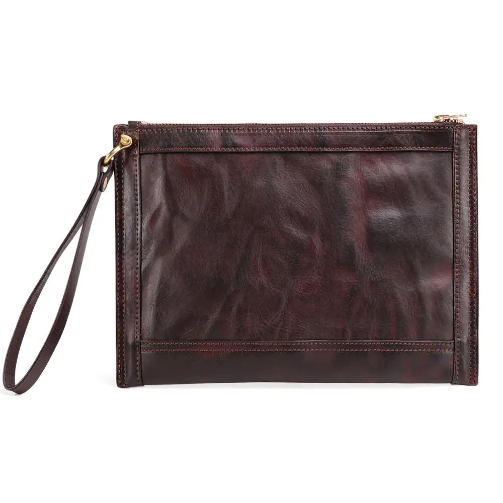 Мужская Сумка для документов JOGUJOS деловая сумка-клатч из натуральной воловьей