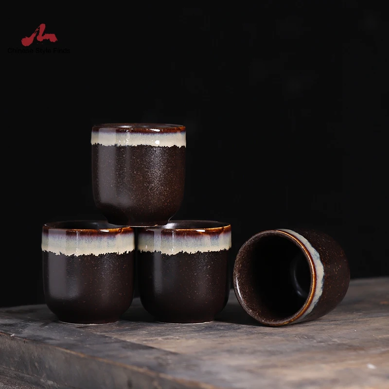 Чайный набор керамические чайные чашки наборы из 4 чашек для китайского кофе и