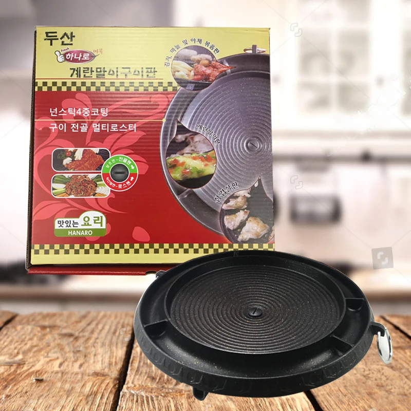 Корейское утолщенное яйцо для барбекю многоцелевой Железный противень