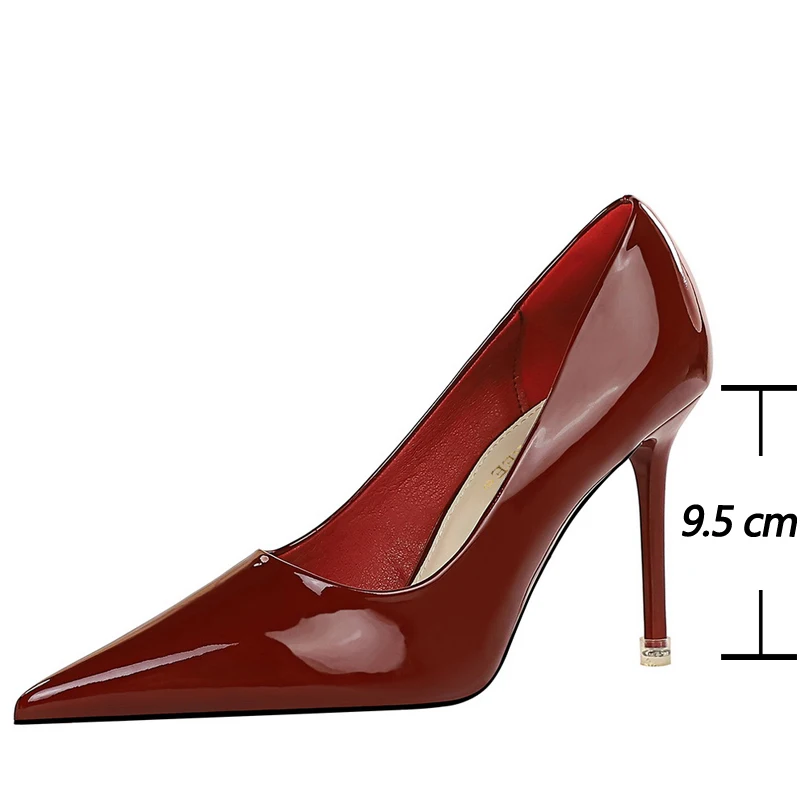 

luxury brand pointed toe high heels dress shoes for women 2022 office ladies designer sexy wedding shoes sapatos femininos pompe