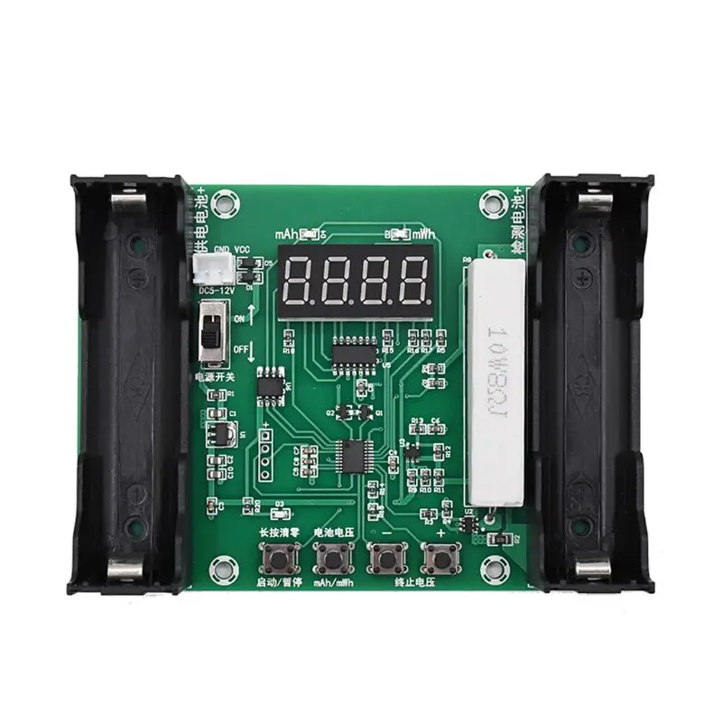 

XH-M240 18650 Lithium Battery Capacity Tester Meter mAh mWh Digital Discharge Electronic Load Battery Monitor