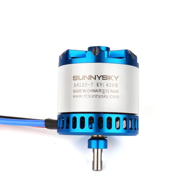 Hot sale Original Sunnysky X4125 III 70E X-Fixed Wing Series-V3 Brushless Motor for 3D Glider and Aerial Airplane | Игрушки и хобби