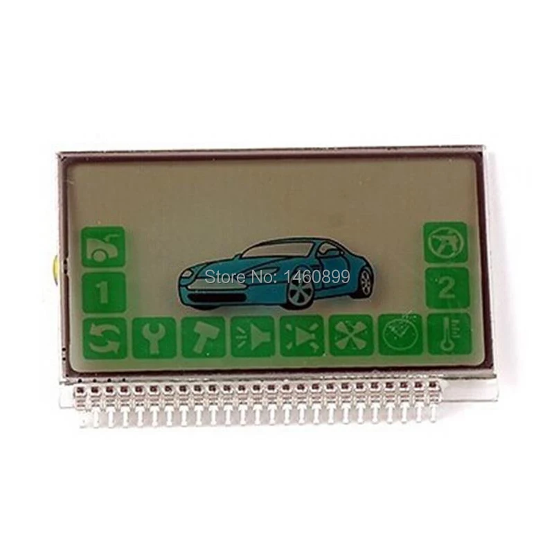 Брелок с металлическими ножками для русской сигнализации ЖК дисплей A92 A94