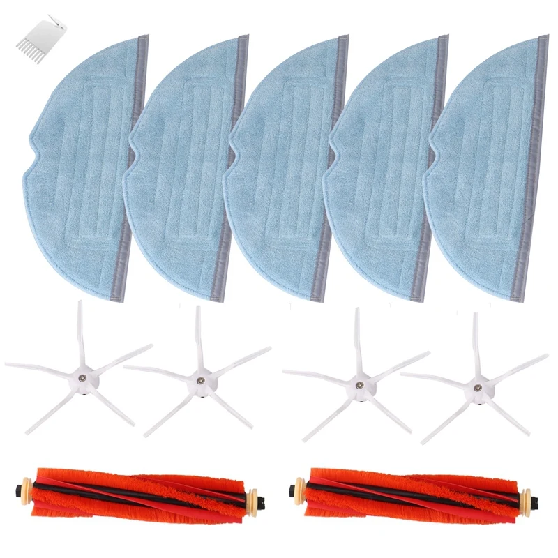 

Mop Cloths Main Brush Side Brush for Xiaomi Roborock T7 T7Plus S7 Vacuum Cleaner Parts Vacuum Cleaner Accessories