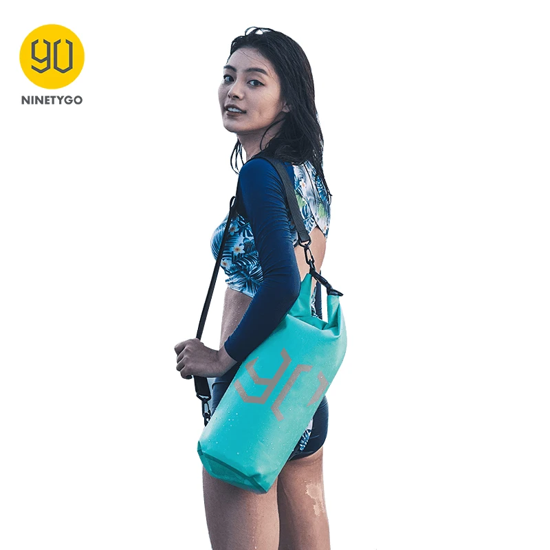 

Сумка NINETYGO 90FUN на шнурке, уличная портативная Водонепроницаемая спортивная летняя пляжная сумка-мешок на плечо для серфинга, вместительная ...