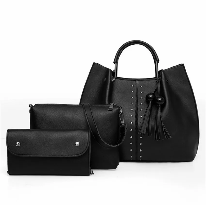 Ручные сумки большого размера для женщин B2B Market Bolsos De Mujer синяя простая сумка из 3