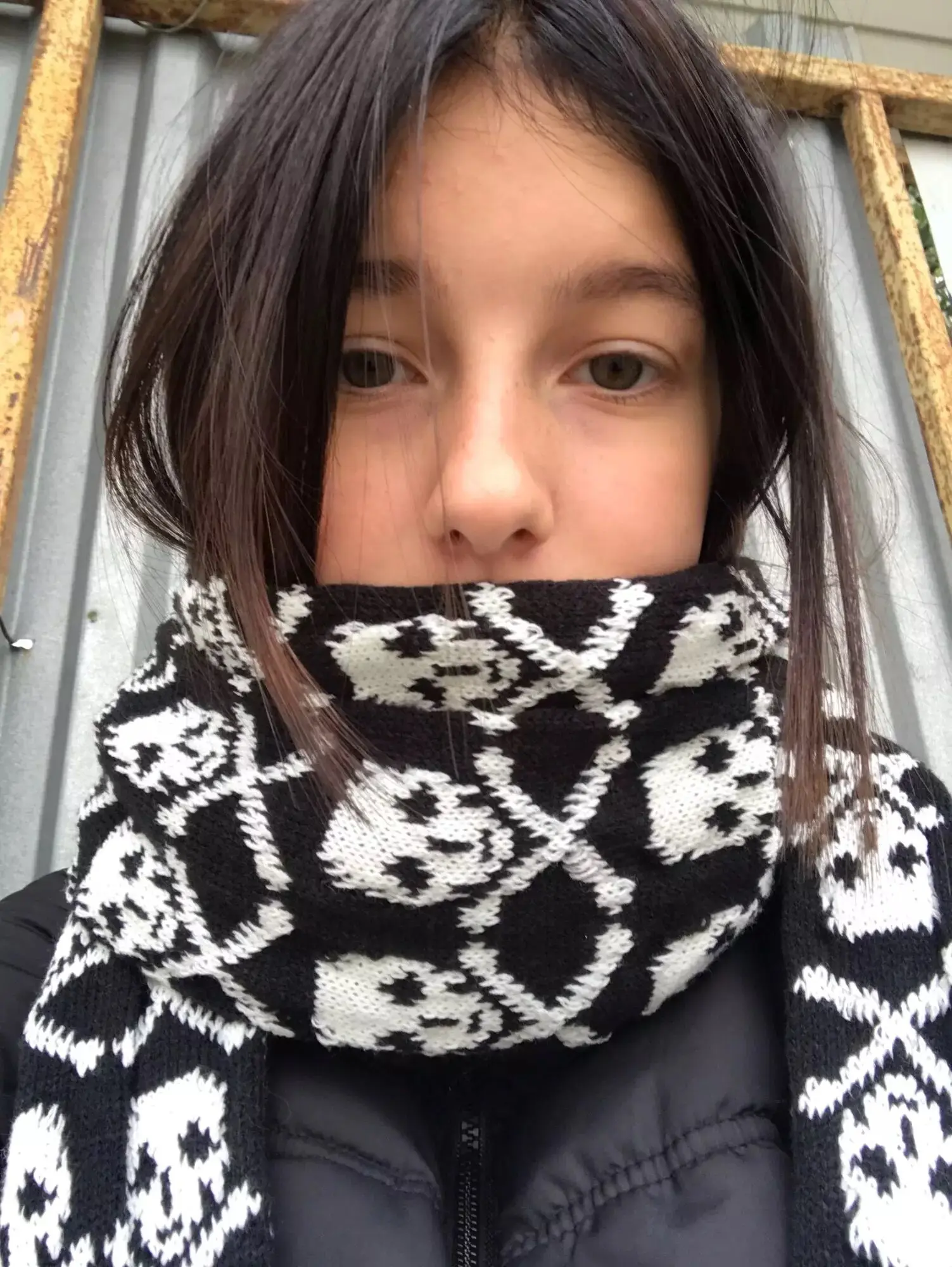 

Italy Luxury Dragon Skull Scarf Unisex Women Man Winter Knitted Pashmina Shawl Acrylic Echarpe Skeleton Wrap With Long Tassels