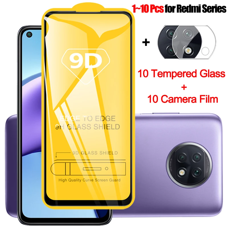 note 9t Передняя + задняя пленка для redmi 9 t glass 9a 9c nfc note9s pro смартфон стекло редми ноте