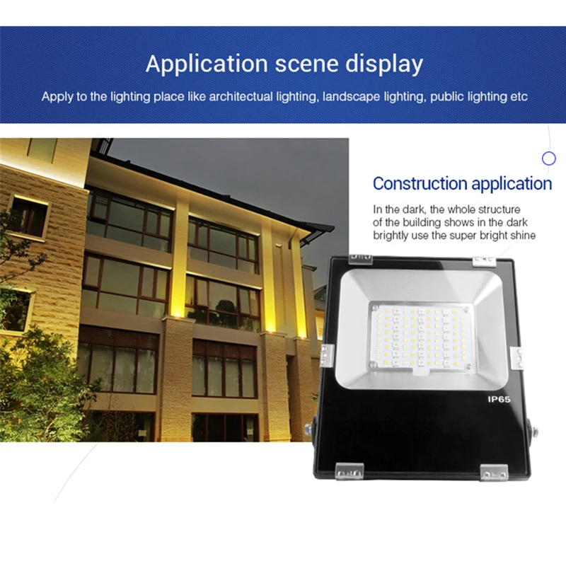 

Miboxer FUTT03 30W RGB+CCT LED Flood light Waterproof IP65 Outdoor lamp For Garden Park garden light Pulic Archittectural Light