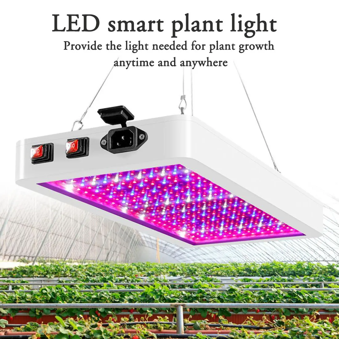 

Grow Lights Светодиодный растениеводство лампы с двойной переключатель интеллигентая (ый) Полный спектр затемнения 312 светодиодный лампа для вы...