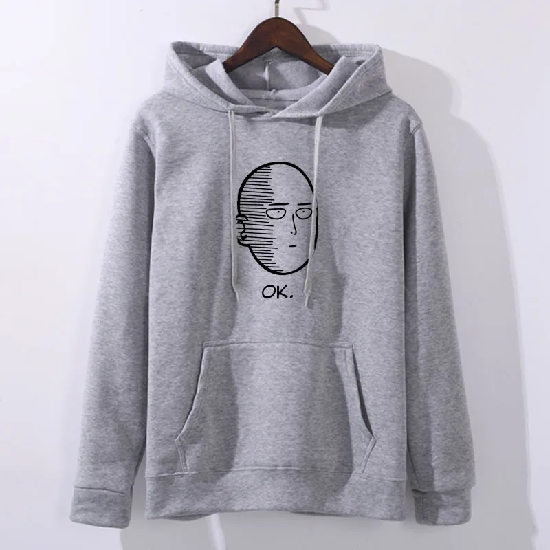 Аниме One Punch man Saitama Толстовка Oppai толстовка с капюшоном Толстовка Косплей Костюм Новинка