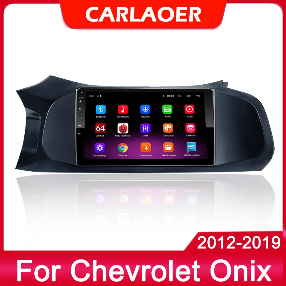 Автомагнитола 2 Din 9 дюймов Android 10 для Chevrolet Onix 2012-2014 2015 2016 2016- 2019 Wi-Fi GPS-навигация