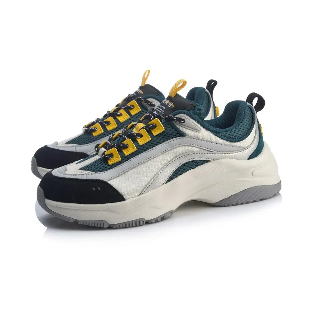Мужские кроссовки для отдыха AURORA WINDWALKER Li-Ning с подкладкой в стиле ретро YXB309 | Спорт