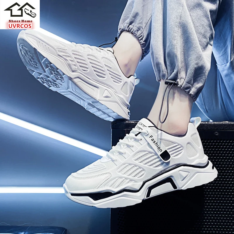 

Manufacturers Wholesale New Men's Shoes Autumn Trend Thick Soled Men's Dad Shoes Outdoor Mesh Running Sports Casual Men's Shoes